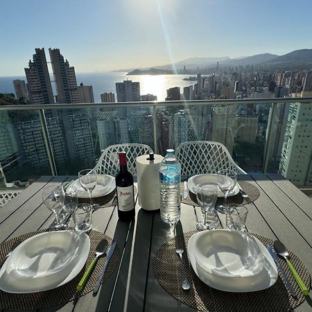 Highrise Apartment With Stunning Views From Private Balcony 85 Benidorm Eksteriør billede