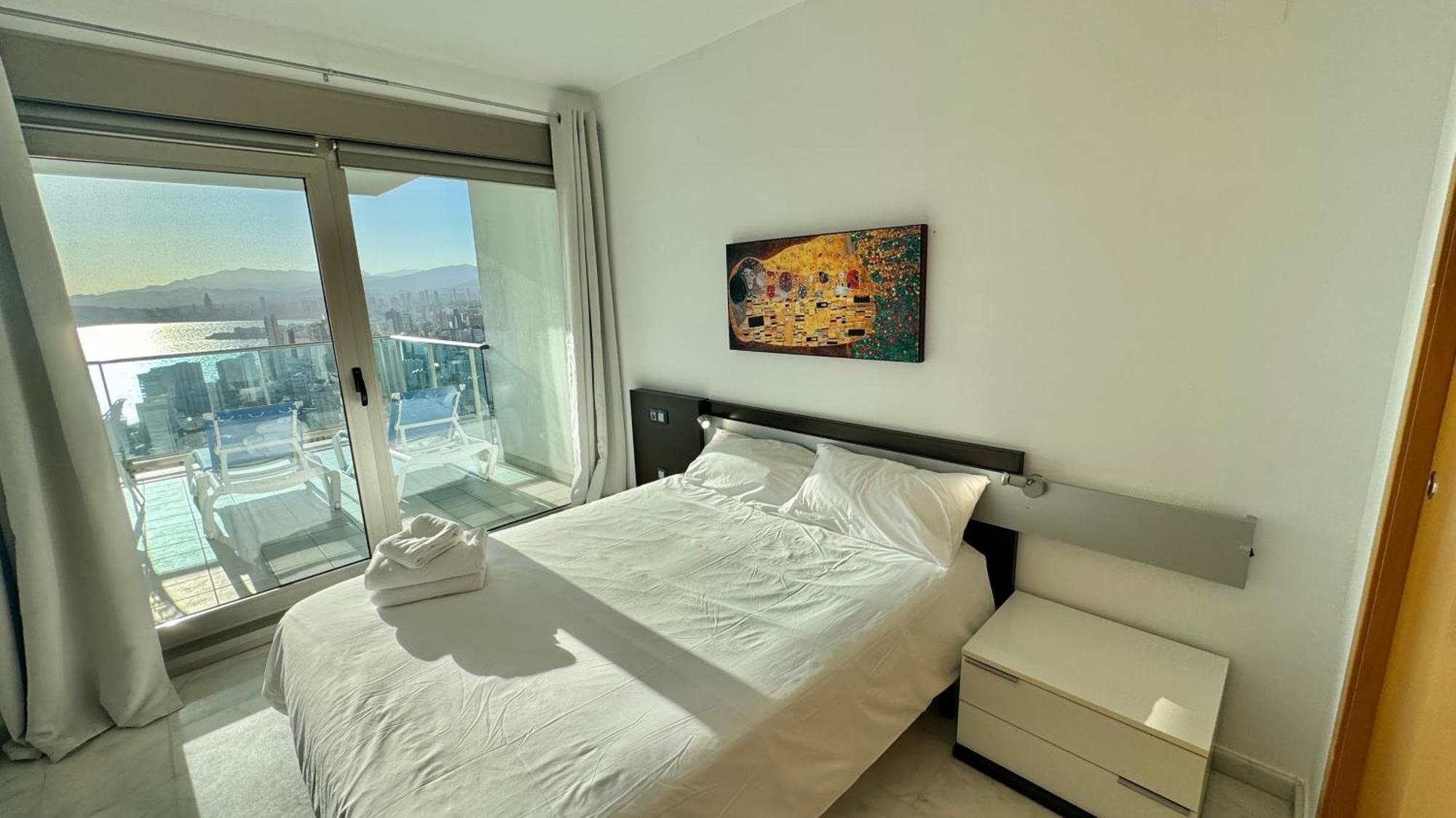 Highrise Apartment With Stunning Views From Private Balcony 85 Benidorm Eksteriør billede